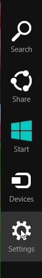nastavení Windows 8