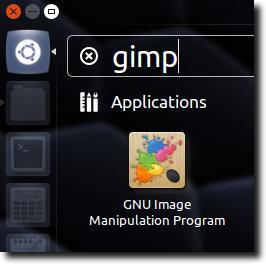 Otevřete GIMP