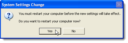 Restartujte počítač