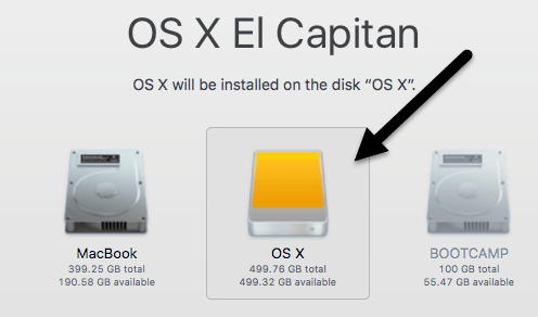 install to disk