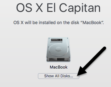 show all disks