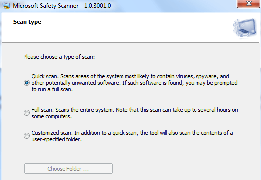 bezpečnostní skener společnosti Microsoft