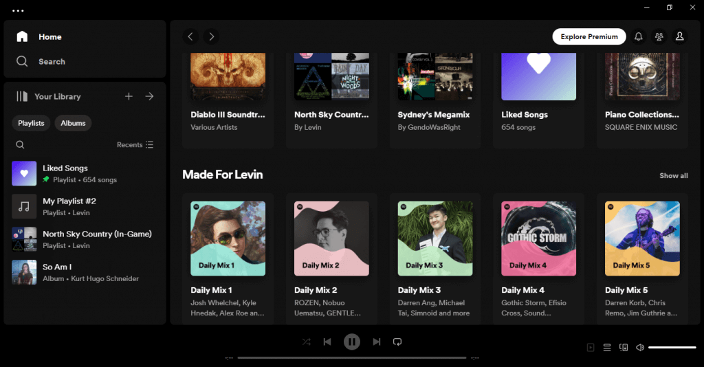 Jak zamíchat seznam skladeb Spotify na obrázku plochy